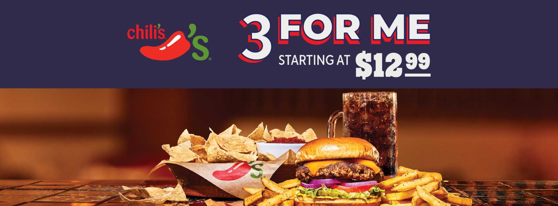 3 For Me — starting at $12.99